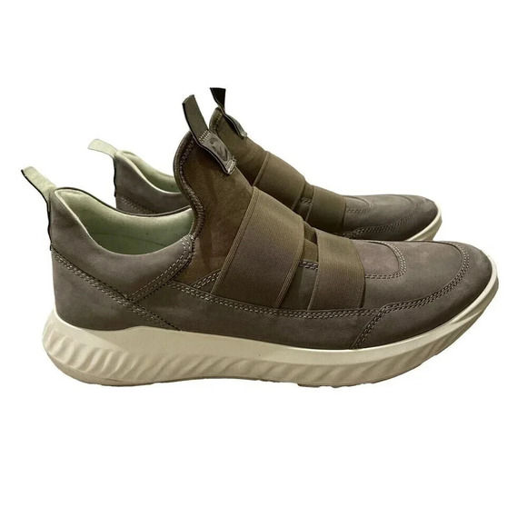 👟‎ ECCO Men’s Ath-1FTR Slip-On Sneakers Size 11.5 Gray Casual Comfort 🩶 - Picture 3 of 6